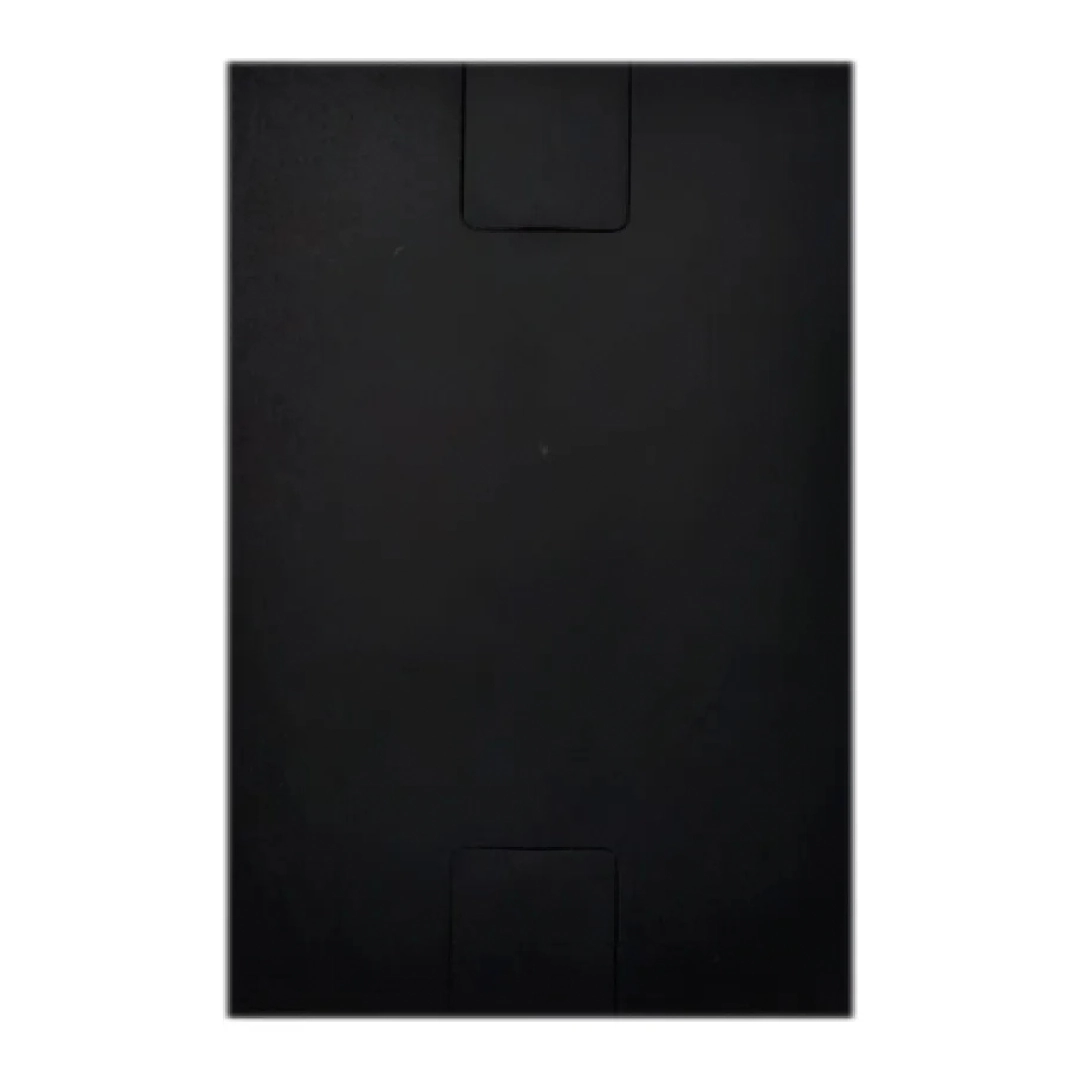Placa 4x2 Cega - Caprice Pluzie Preta