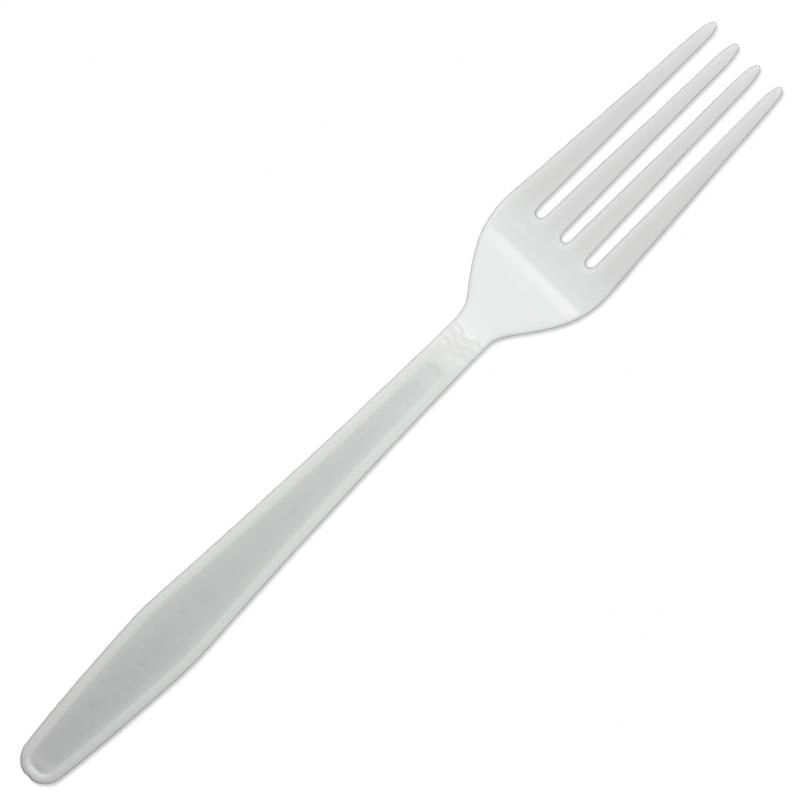 Garfo Clean Wave Refeicao C/50 Branco