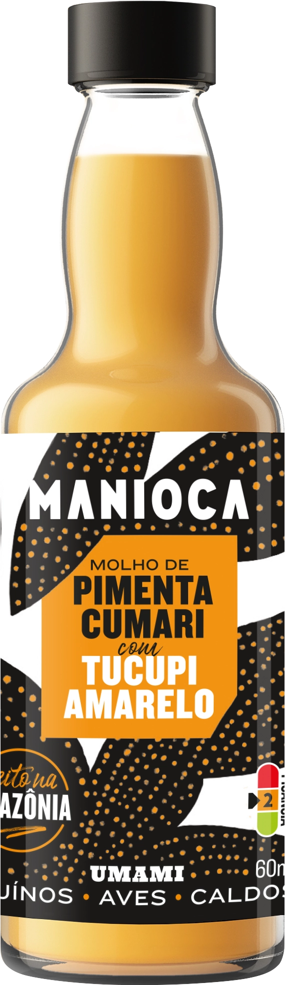 Molho De Pimenta Cumari Com Tucupi Amarelo Manioca 60ml