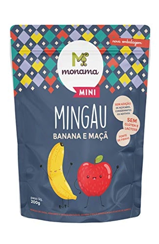 Mingau Maça E Banana Orgânico Monama 200g
