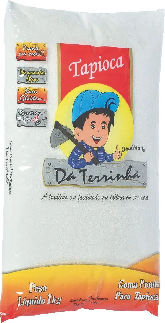 Goma de Tapioca Tradicional da Terrinha 1Kg