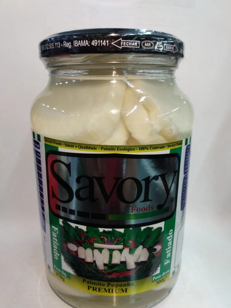 Palmito Savory Fatiado