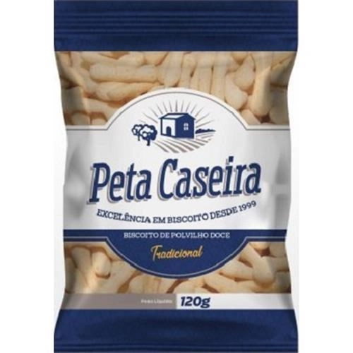 Bisc.polvilho Peta Caseira Tradici. 120g