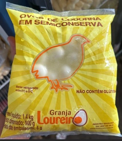 Ovo Codorna Granja Loureiro Desc. 900g