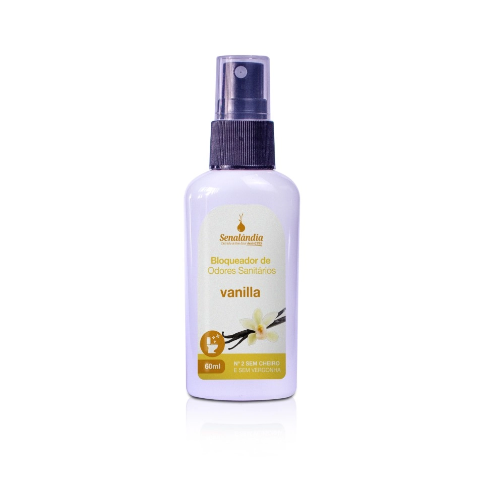 Bloqueador De Odor Sanitário Vanilla Senalândia 60ml