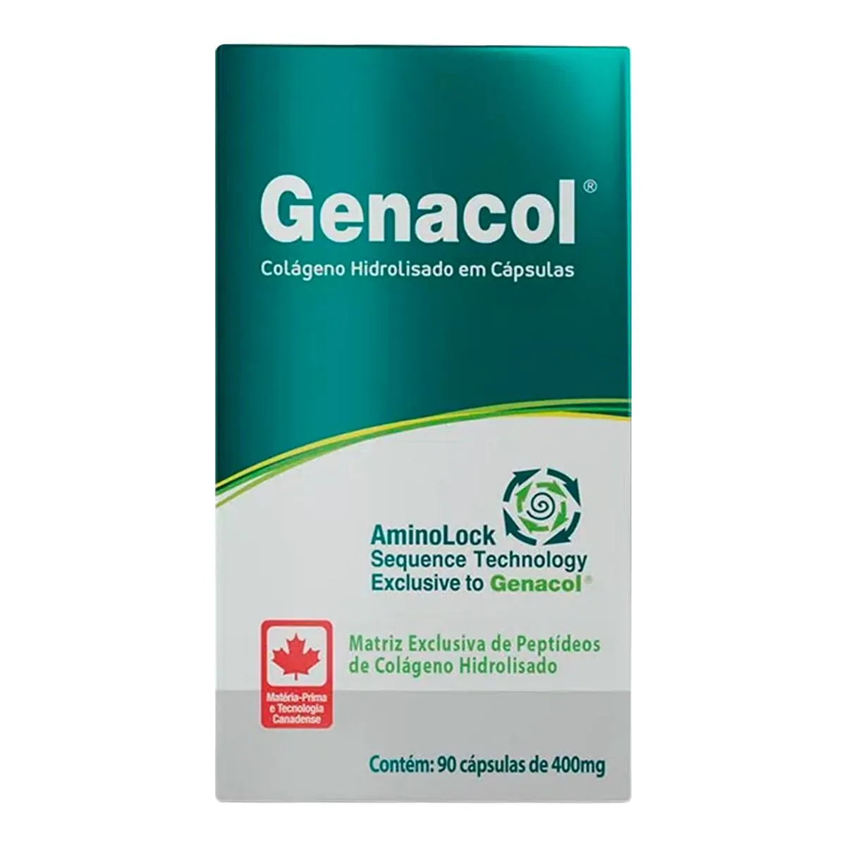 Colágeno Hidrolisado 90 Cápsulas Genacol