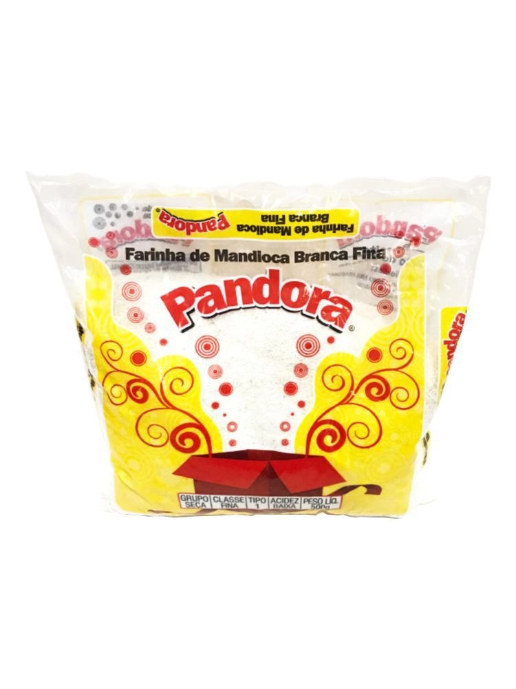 Farinha De Mandioca Grossa Pandora 500g