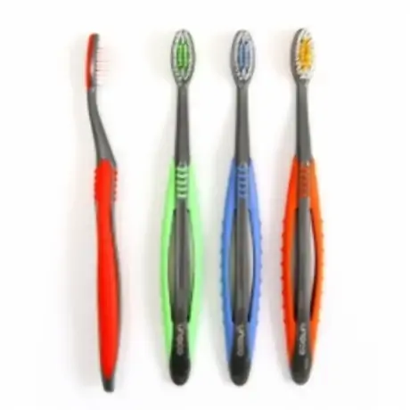 Escova Dental Com 2 Niveis De Altura De Cerdas Extra Finas Ref Wings Macia
