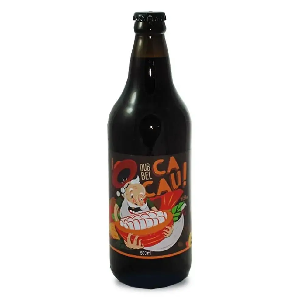 Cerveja artesanal Leuven Dubbel Cacau 500ml