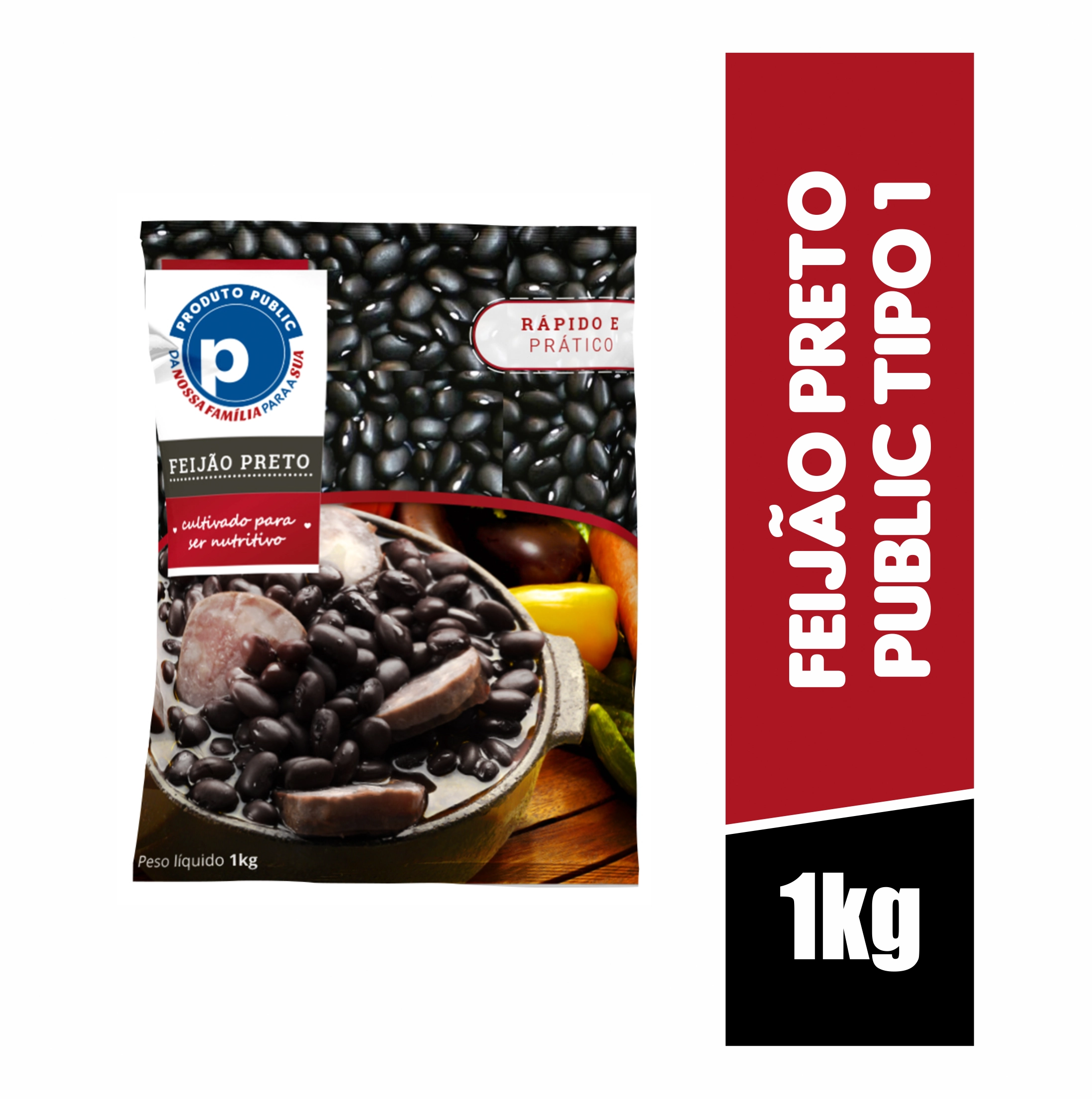 Feijao Preto Public 1kg