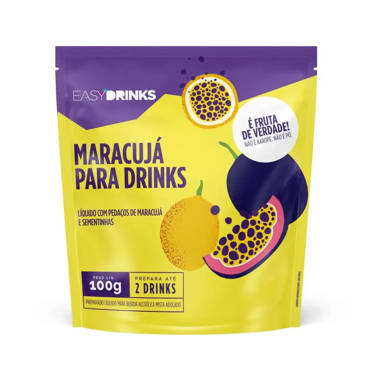 Easy Drinks Maracujá - Preparado para Drinks 100g