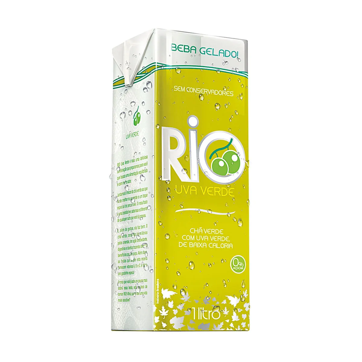 Cha Verde Rio 1l Uva Verde