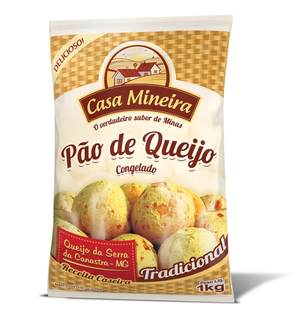 Pao De Queijo Casa Mineira Tradicional 1 Kg
