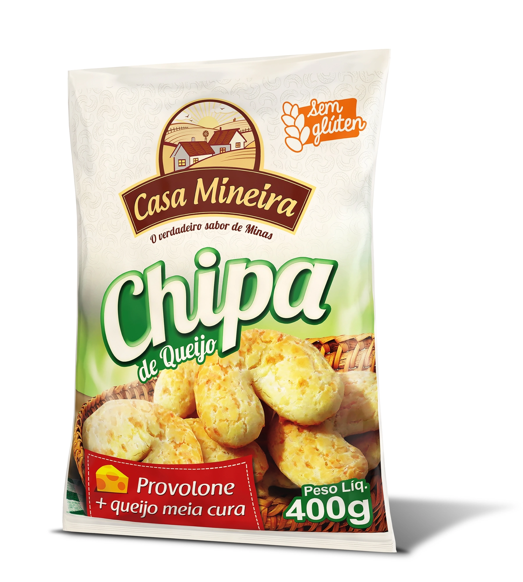 Chipa Qjo Casa Mineira Cong 400g