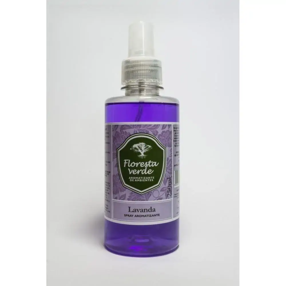 Spray Aromatizador De Ambiente Lavanda 250ml Floresta Verde
