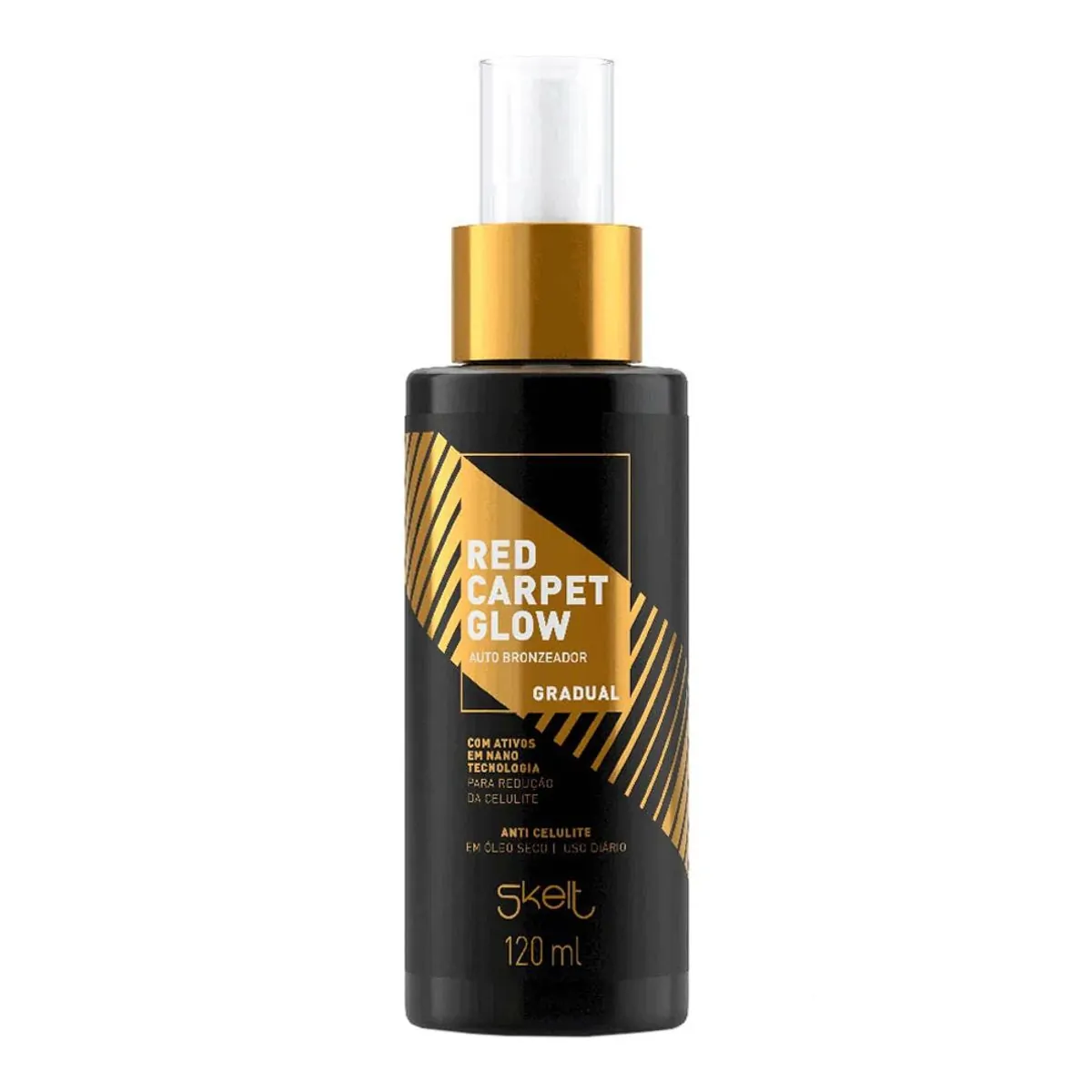 Autobronzeador Gradual Red Carpet Glow Skelt Frasco 120ml