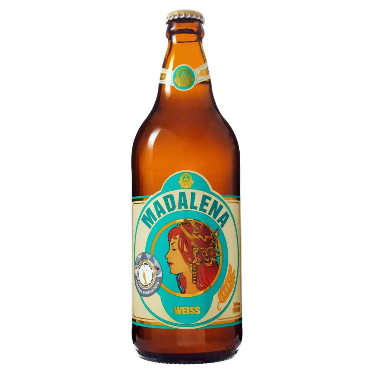 Cerveja Weiss Madalena Garrafa 600ml