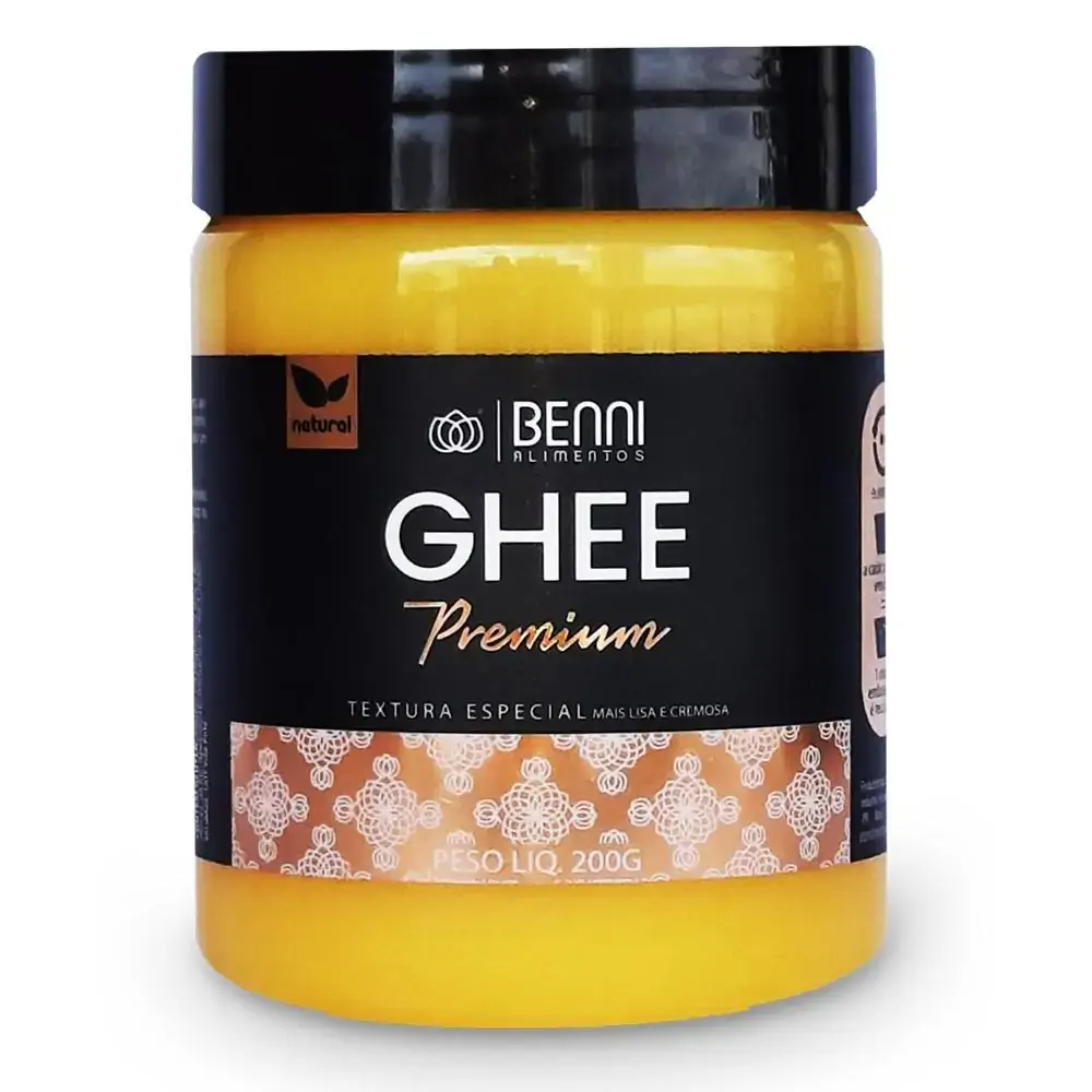Manteiga Ghee Benni alimentos 450g