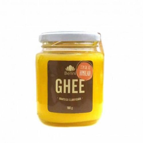 Manteiga Ghee com Sal Rosa Sem Lactose Benni 200g