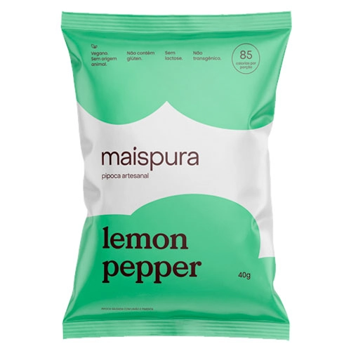 Mais pura sabor lemon pepper 50g