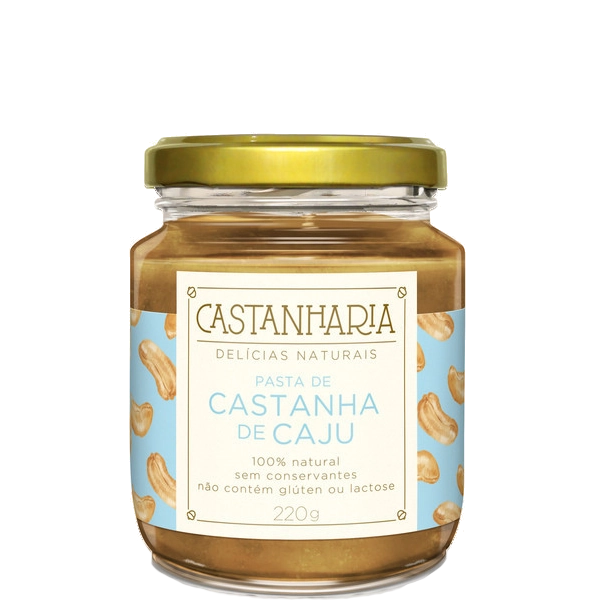 Pasta de Castanha de Caju Vegana Castanharia 210g