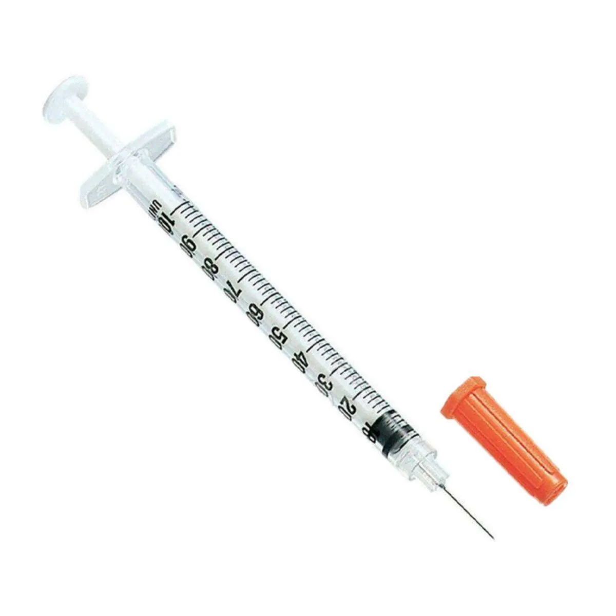 Seringa 6mm Insulina Ultra Fina 1ml 6mm X 0,25mm Kit 100