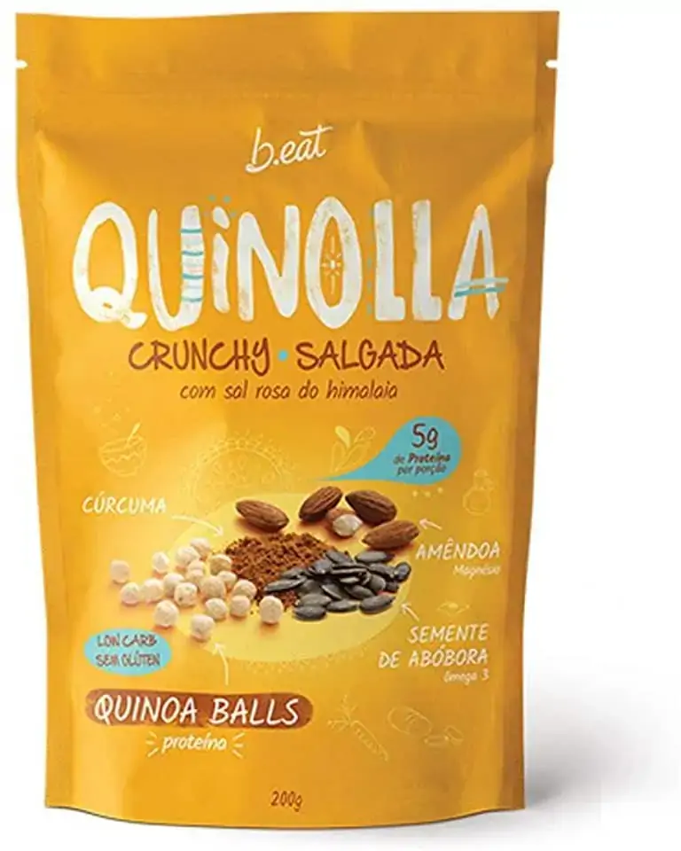 Quinolla Crunchy Salgada 200g Beat
