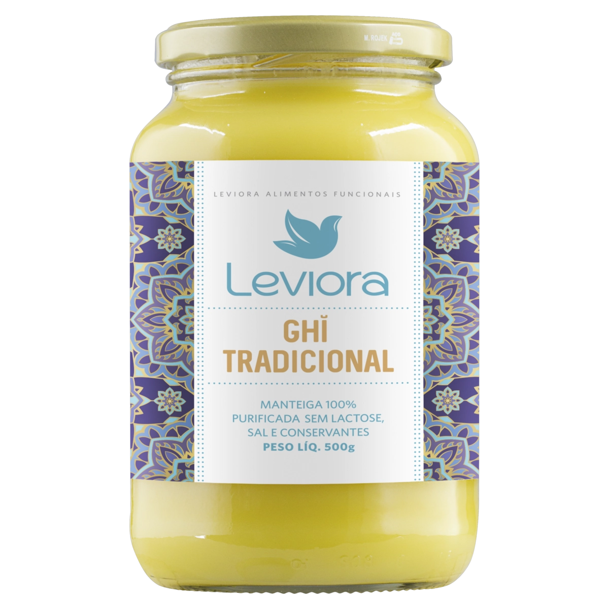Ghee Tradicional Leviora Vidro 500g