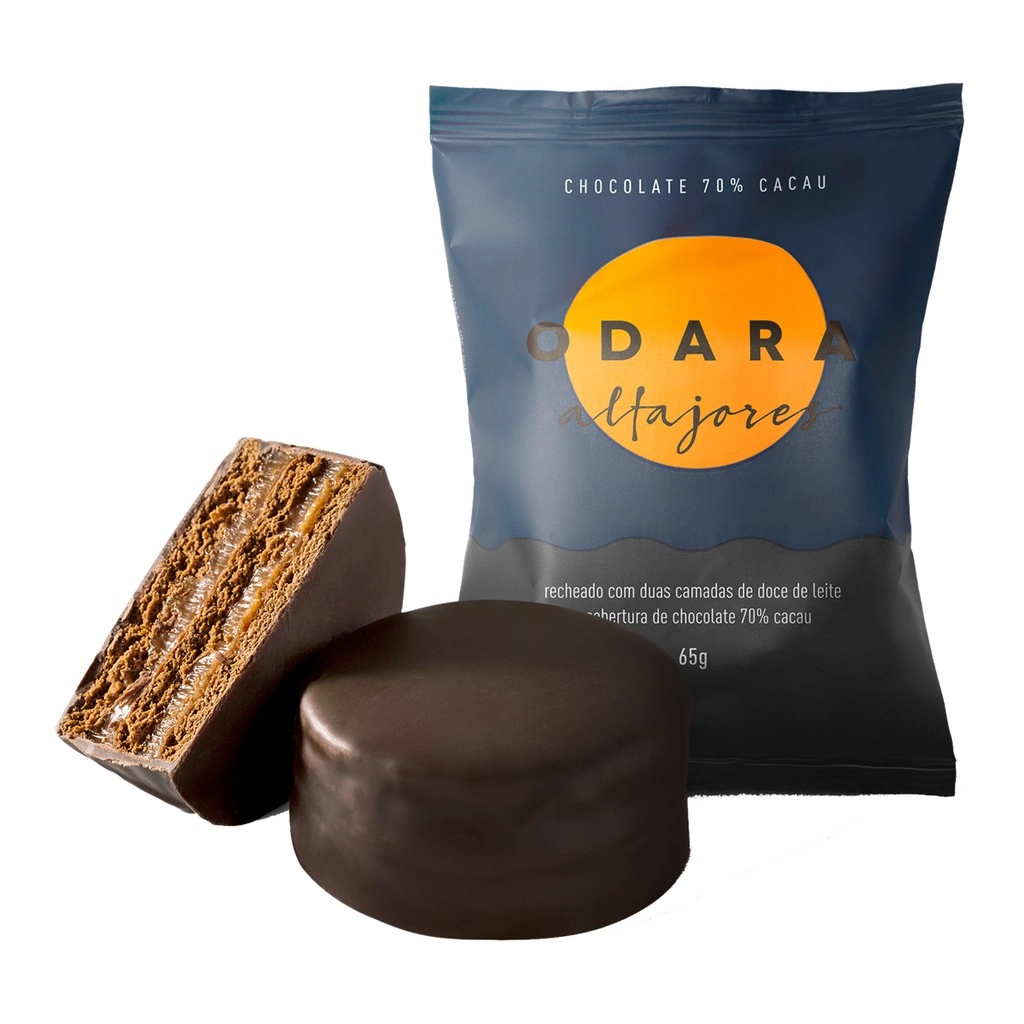 Alfajor 70 Cacau 60g Dp Com 12 Un