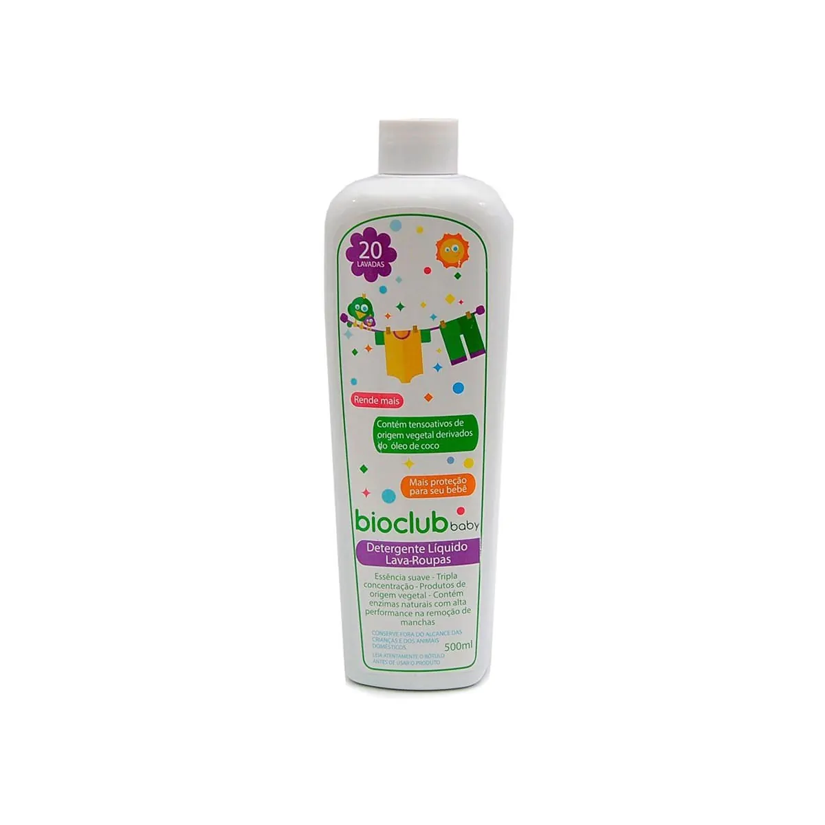 Lava Roupa Liq Bioclub Baby 500ml