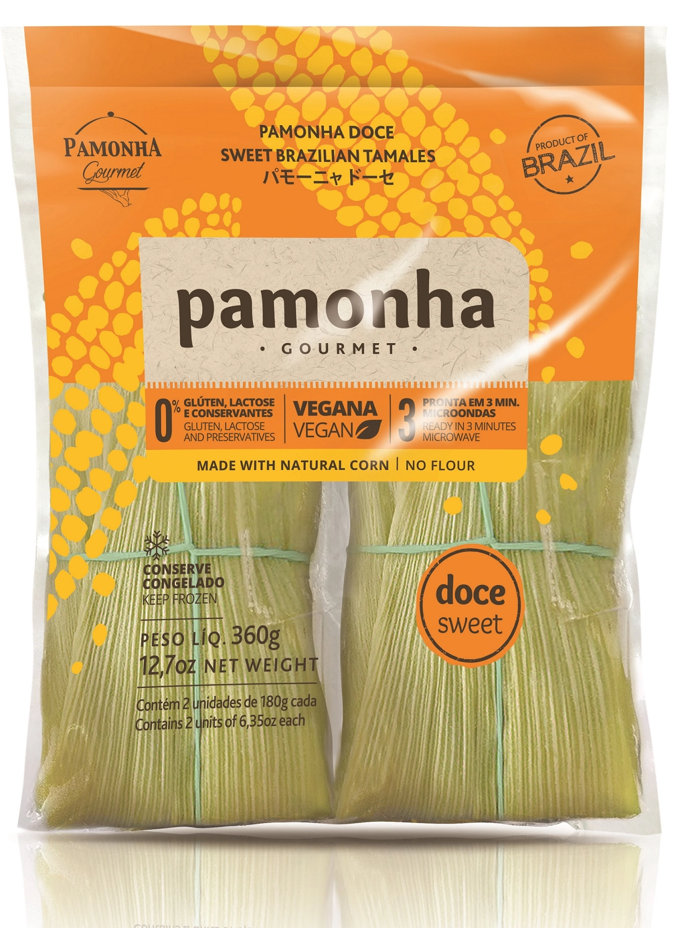 Pamonha Doce Pam.gourm.cong.360g