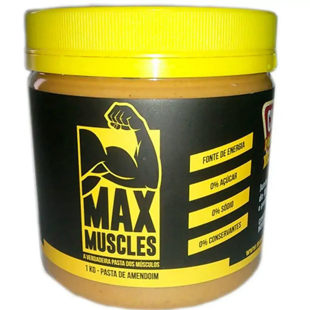 Pasta Amendoim Crocante 1kg Max Muscles
