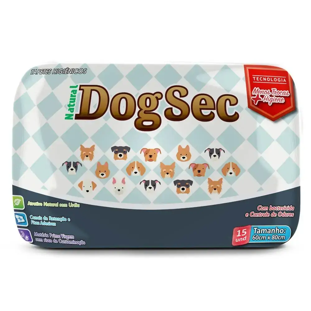Tapete Dog Sec Higienico C/15 Pc