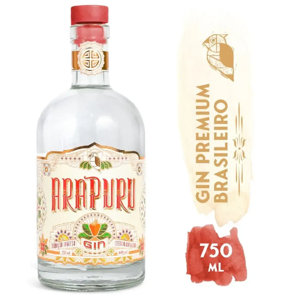 Gin Arapuru Garrafa 750ml