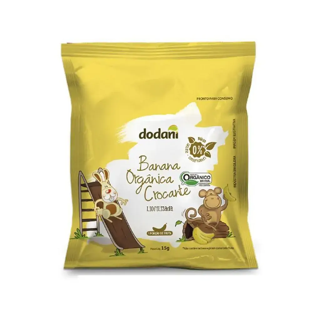 Banana Organica Crocante 15g Dodani