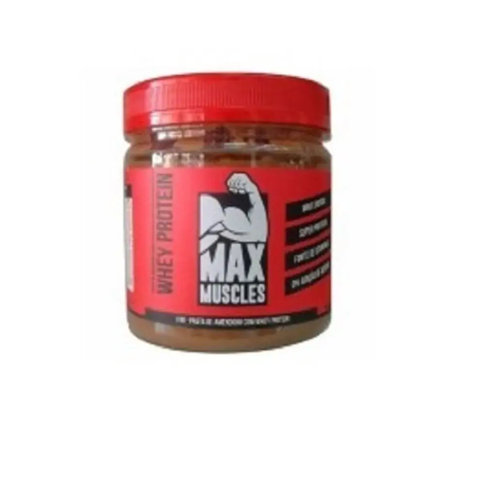Pasta De Amendoim Com Whey 1kg Max Muscles