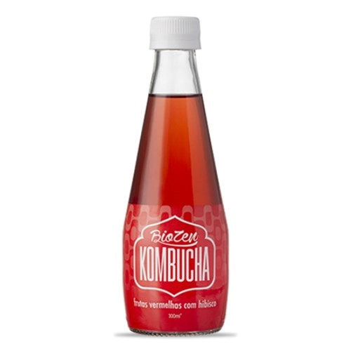 Biozen Kombucha Frutas Vermelhas Com Hibisco 250ml Alimentos