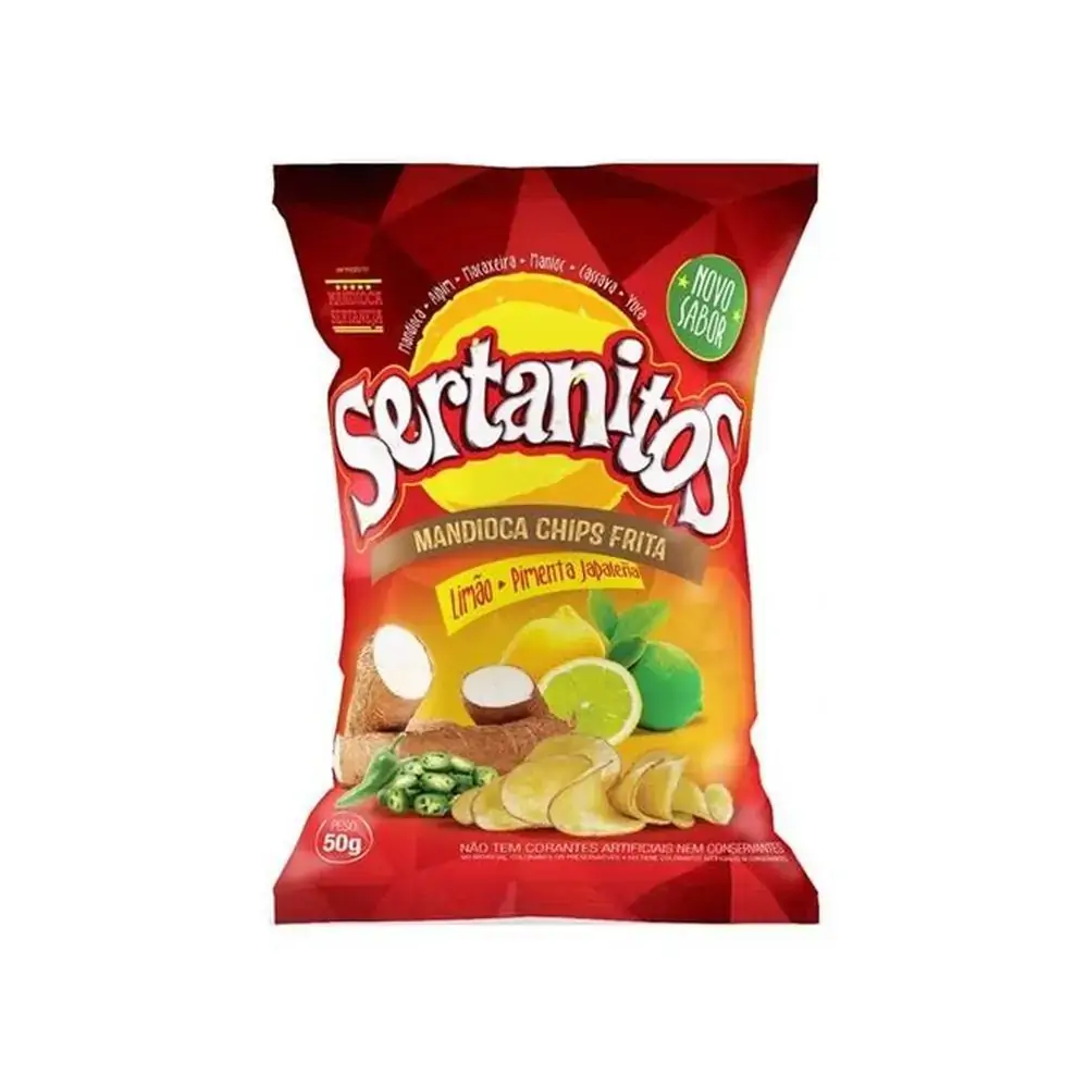 Sertanitos Mandioca Pimenta 50g
