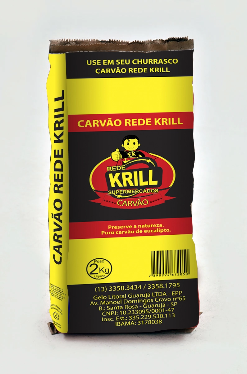 Carvao Krill 2kg