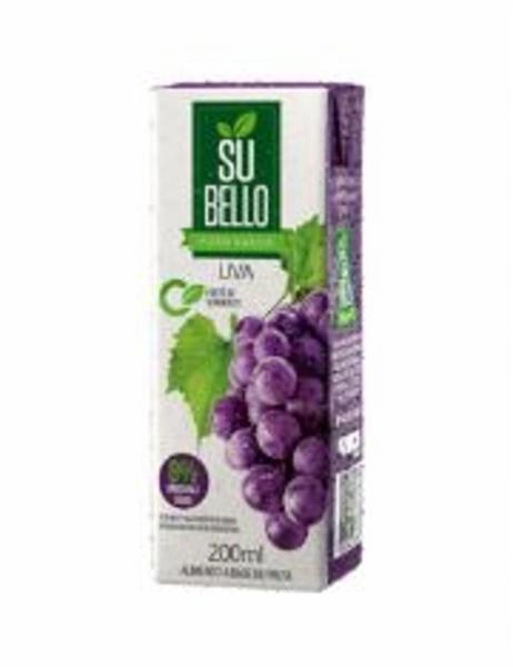 Bebida Adoçada Uva Subello Caixa 200ml
