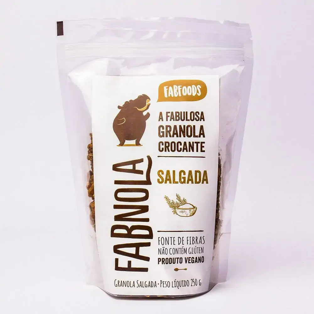Granola Fabnola Crocante Salgada 250g