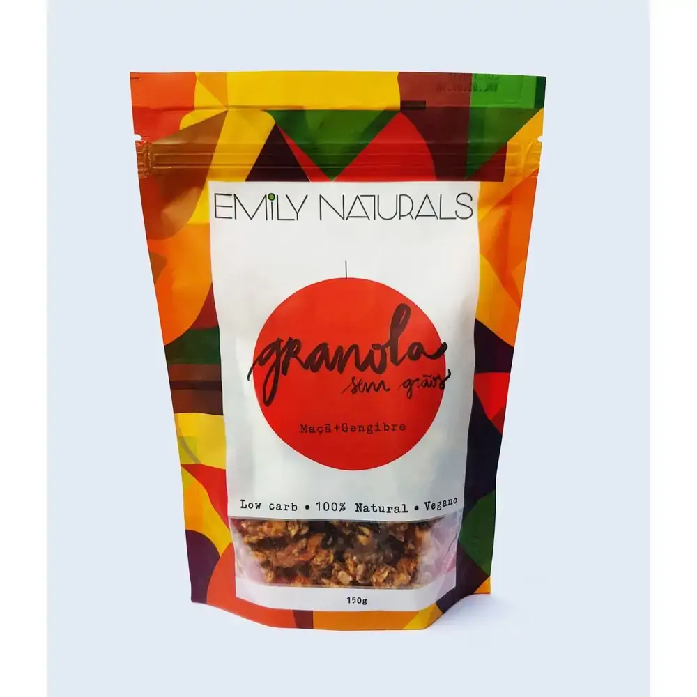 Granola Sem Graos Maca/gengibre Emily Naturals 150g