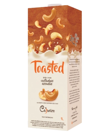 Bebida à Base De Castanha Assada Cajueiro Toasted Caixa 1l