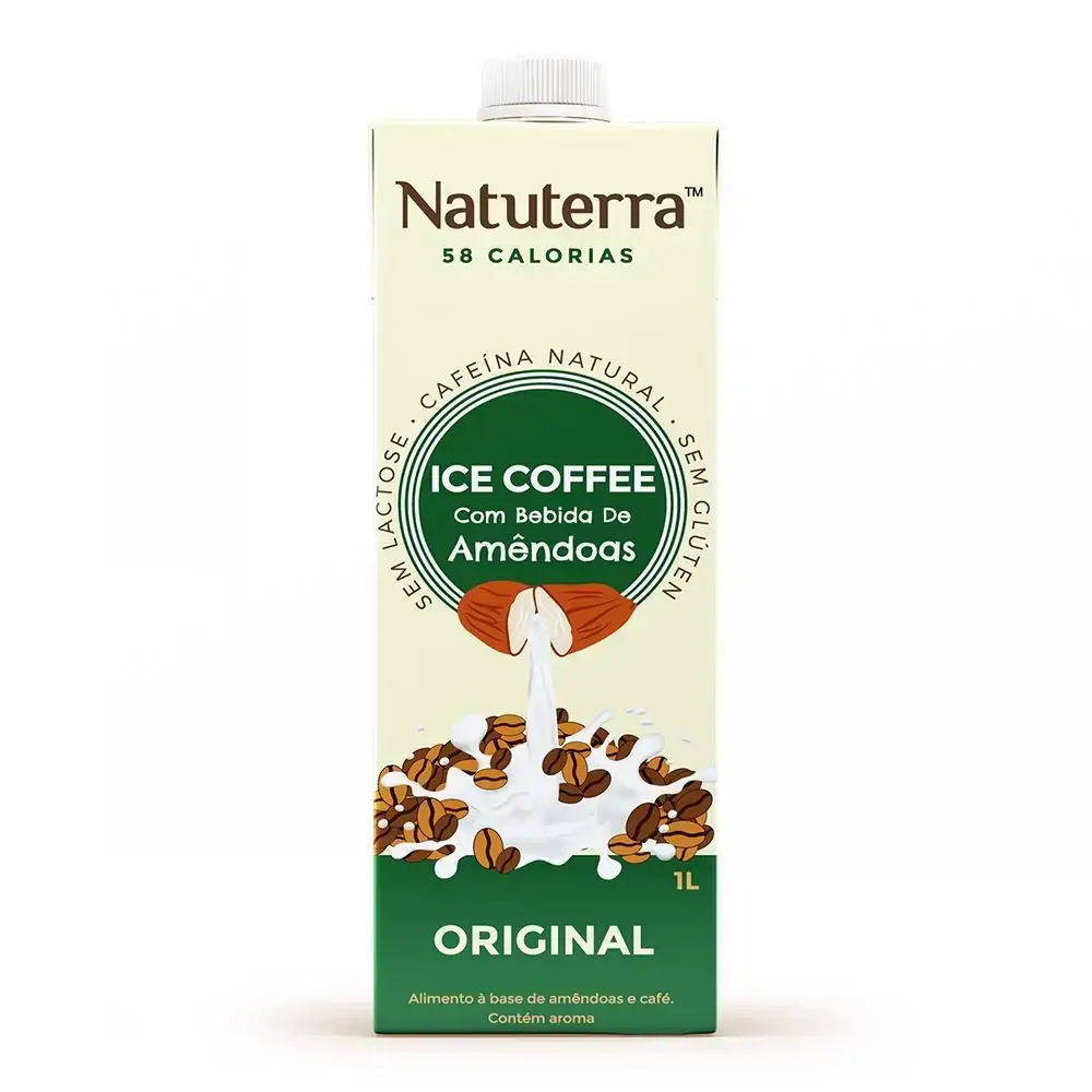 Cafe C/leite De Amendoa Original Natuterra 1l