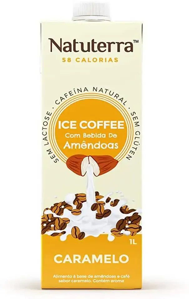 Cafe C/leite De Amendoa Caramelo Natuterra 1l