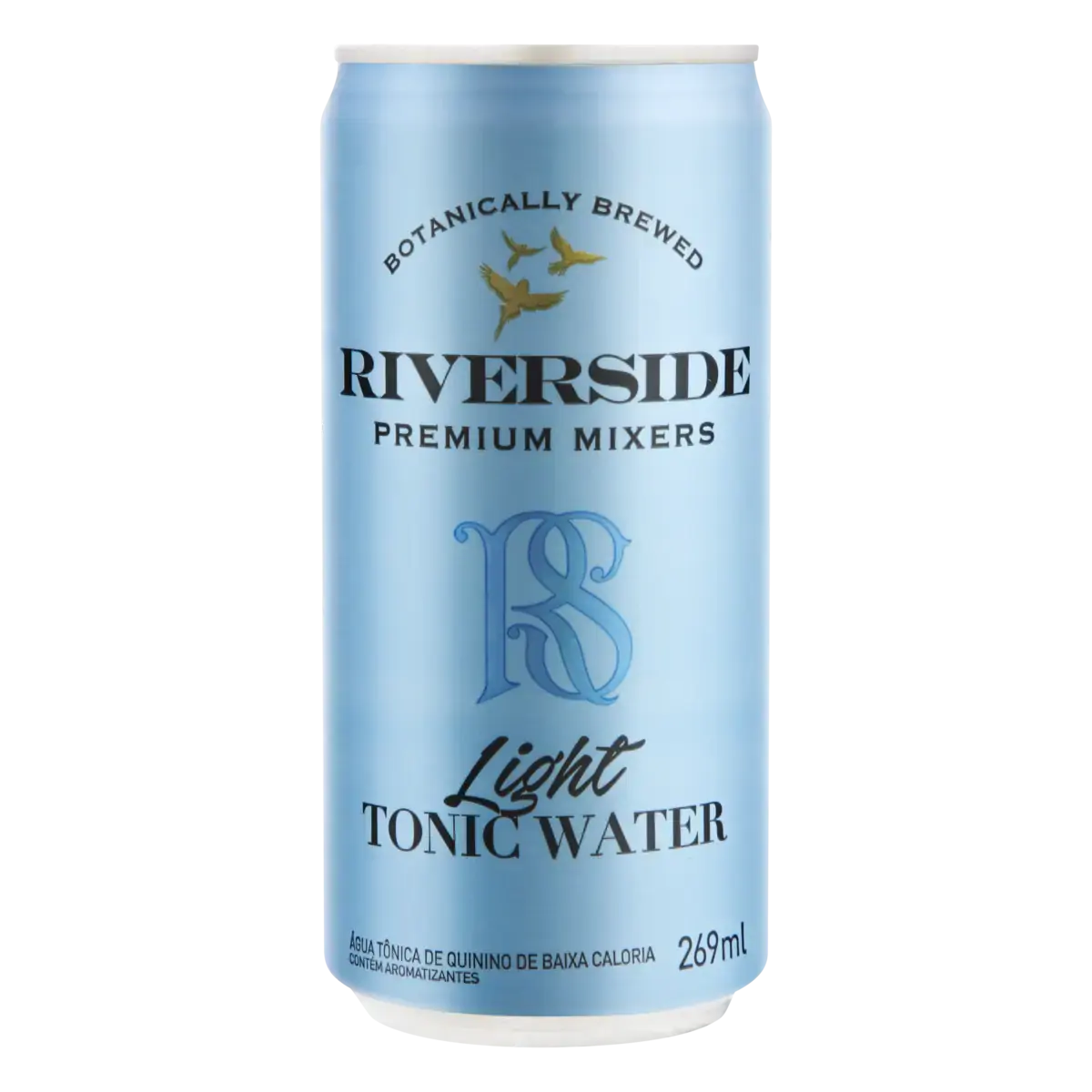 Água Tônica Light Riverside Premium Mixers Lata 269ml