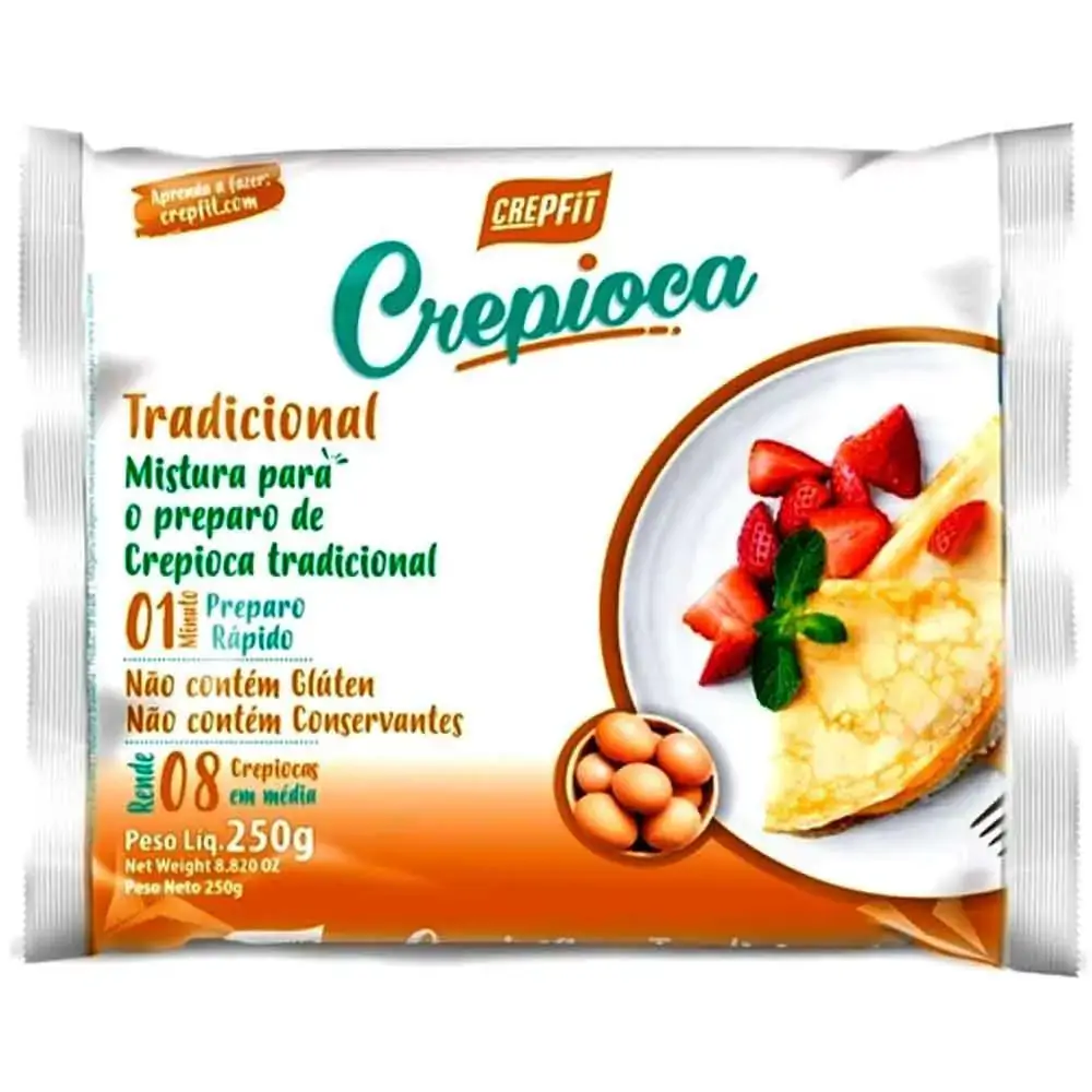 Crepioca Tradicional Crepfit 250g