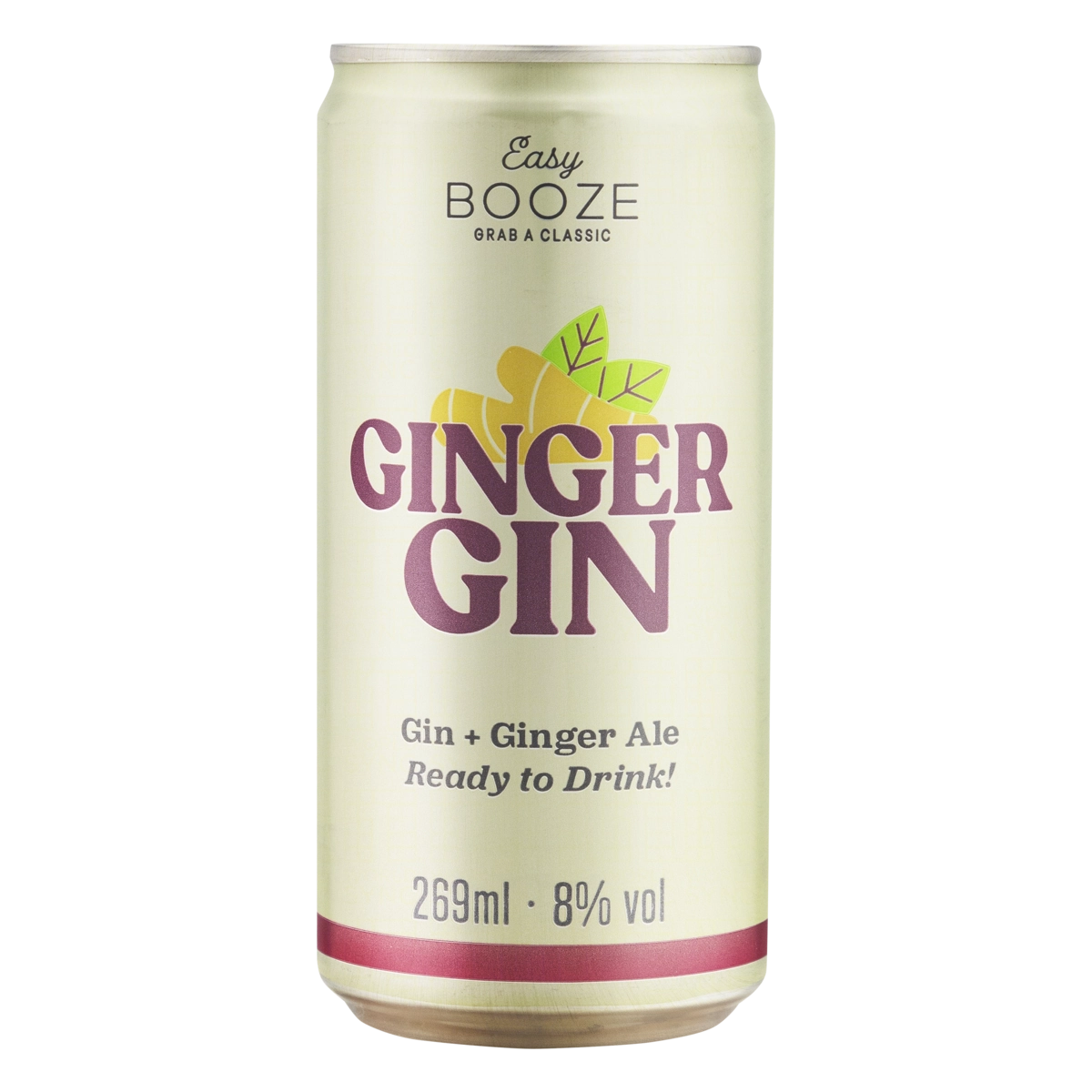 Ginger Gin EASY BOOZE Lata 269ml