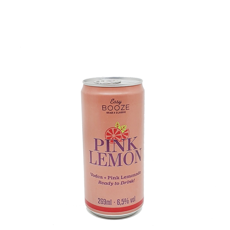 Vodka Pink Lemonade EASY BOOZE Lata 269ml