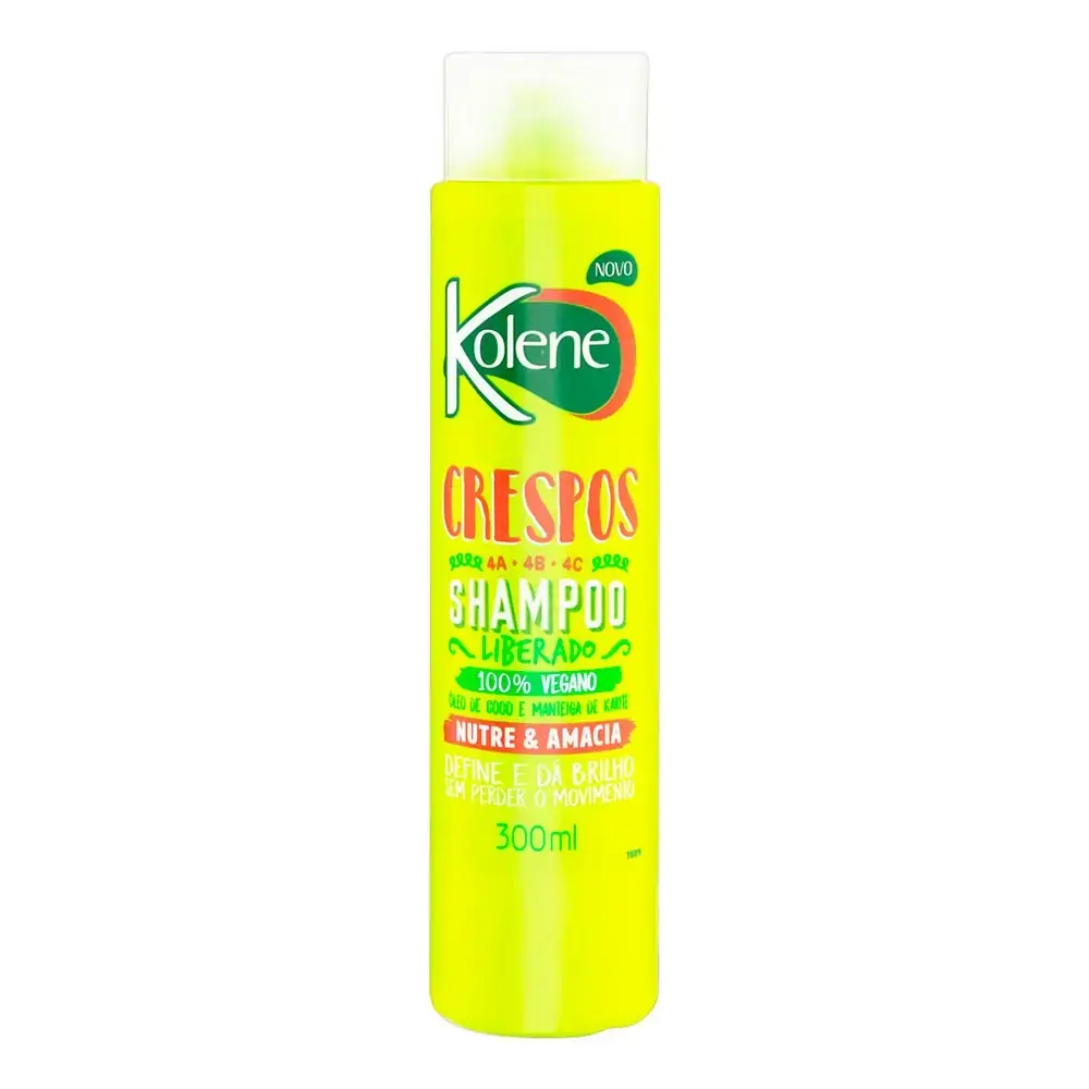 Shampoo Kolene Crespos Frasco 300ml
